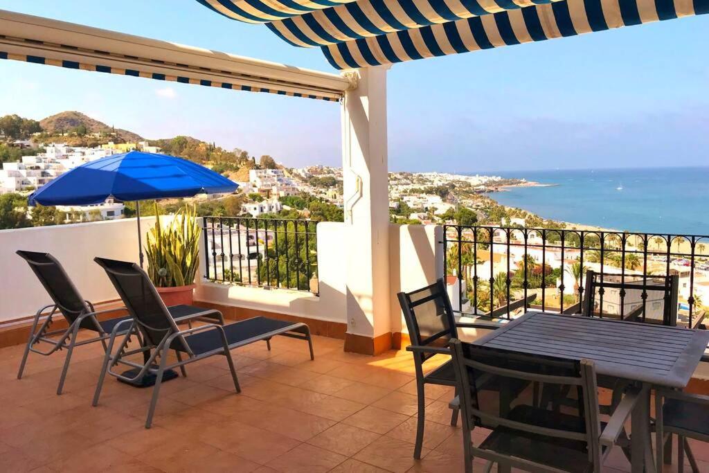 Apartamento Penthouse With Large Terrace And Roof Solarium, With Amazing Sea Views Mojácar Exterior foto